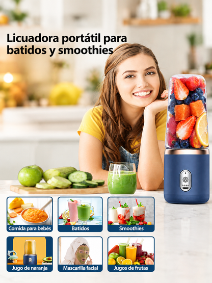 ¡Tu licuadora portátil con precio especial por tiempo limitado!